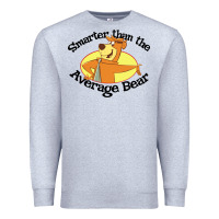Heather Grey yogi bear average bear Premium Sweatshirt - DesignPulse