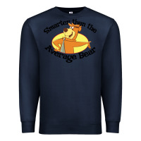 Navy yogi bear average bear Premium Sweatshirt - DesignPulse