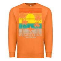 Carrot windansea beach california ca surfer surfing surf palm tree Premium Sweatshirt - DesignPulse