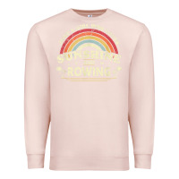 Pale Pink Rowing  . Just A Girl Who Loves Sunshine And Rowing Premium Sweatshirt - DesignPulse