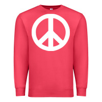 Cardinal Peace Sign Premium Sweatshirt - DesignPulse