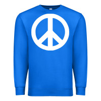 True Royal Peace Sign Premium Sweatshirt - DesignPulse
