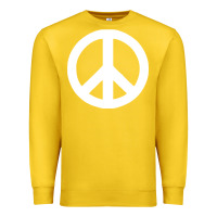 Lemon Peace Sign Premium Sweatshirt - DesignPulse