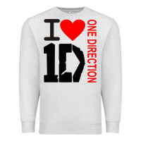 Oatmeal Heather one direction Premium Sweatshirt - DesignPulse