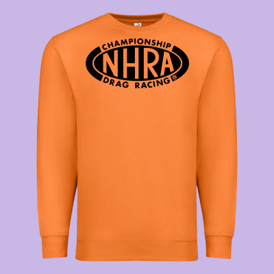 Nhra Oval Premium Sweatshirt Designed By Designpulse