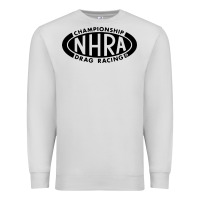 Dove Grey nhra oval Premium Sweatshirt - DesignPulse