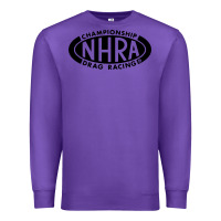 Purple nhra oval Premium Sweatshirt - DesignPulse