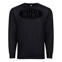 Black nhra oval Premium Sweatshirt - DesignPulse