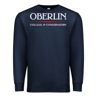 Navy oberlin, conservatory of music Premium Sweatshirt - DesignPulse
