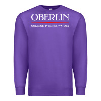 Purple oberlin, conservatory of music Premium Sweatshirt - DesignPulse