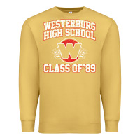 Antique Gold westerburg class of 89 (heathers) variant Premium Sweatshirt - DesignPulse