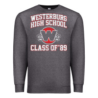 Charcoal Heather westerburg class of 89 (heathers) variant Premium Sweatshirt - DesignPulse