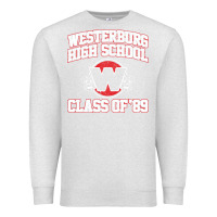 Oatmeal Heather westerburg class of 89 (heathers) variant Premium Sweatshirt - DesignPulse