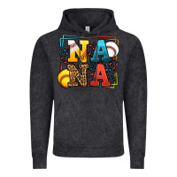 Vintage Black Baseball and Softball nana Vintage Hoodie - LillyAllenDesigns