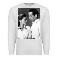 Oatmeal Heather humphrey bogart Premium Sweatshirt - DesignPulse