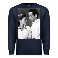 Navy humphrey bogart Premium Sweatshirt - DesignPulse