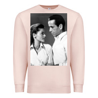 Pale Pink humphrey bogart Premium Sweatshirt - DesignPulse