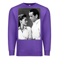 Purple humphrey bogart Premium Sweatshirt - DesignPulse