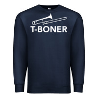 Funny Trombone Funny T Boner Funny T Boner Tboner Premium Sweatshirt | Teevron