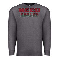 Charcoal Heather north carolina central Premium Sweatshirt - DesignPulse
