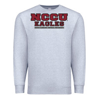 Heather Grey north carolina central Premium Sweatshirt - DesignPulse