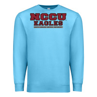 Ocean Blue north carolina central Premium Sweatshirt - DesignPulse