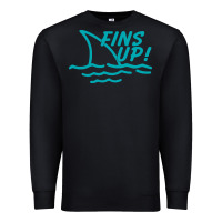Black fins up jimmy Premium Sweatshirt - DesignPulse