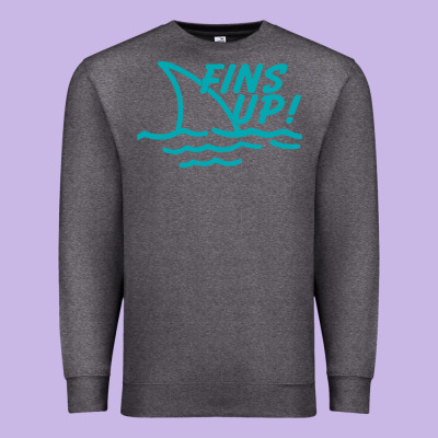 Fins Up Jimmy Premium Sweatshirt Designed By Designpulse