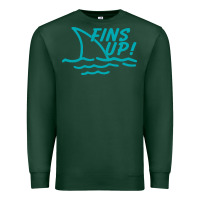 Sports Green fins up jimmy Premium Sweatshirt - DesignPulse