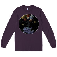 Plum Space Travel Long Sleeve Tee - Bettercallsaul