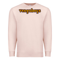 Pale Pink vengaboys Premium Sweatshirt - DesignPulse