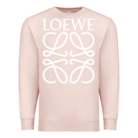 Pale Pink loewe Premium Sweatshirt - DesignPulse