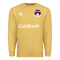 Antique Gold galway gaillimh irish gaelic football and hurling premium Premium Sweatshirt - DesignPulse