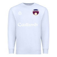 White galway gaillimh irish gaelic football and hurling premium Premium Sweatshirt - DesignPulse