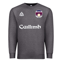 Charcoal Heather galway gaillimh irish gaelic football and hurling premium Premium Sweatshirt - DesignPulse