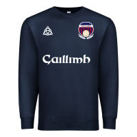 Navy galway gaillimh irish gaelic football and hurling premium Premium Sweatshirt - DesignPulse