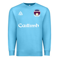 Ocean Blue galway gaillimh irish gaelic football and hurling premium Premium Sweatshirt - DesignPulse