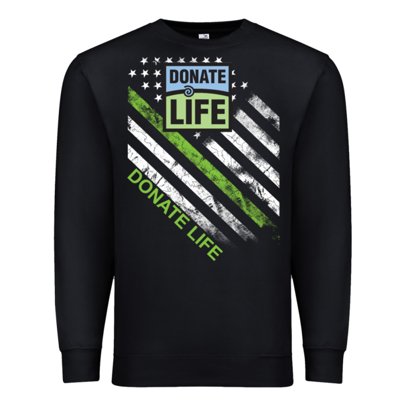 Donate Life Premium Sweatshirt by DesignPulse | Teevron