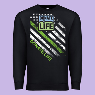 Donate Life Premium Sweatshirt Designed By Designpulse