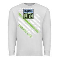 Dove Grey donate life Premium Sweatshirt - DesignPulse