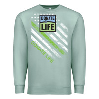 Seafoam donate life Premium Sweatshirt - DesignPulse