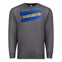 Charcoal Heather blockbuster Premium Sweatshirt - DesignPulse