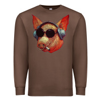 Chestnut Blodwyn pig Premium Sweatshirt - DesignPulse