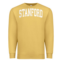 Antique Gold stanford california ca vintage athletic sports design t shirt Premium Sweatshirt - DesignPulse