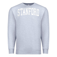 Heather Grey stanford california ca vintage athletic sports design t shirt Premium Sweatshirt - DesignPulse