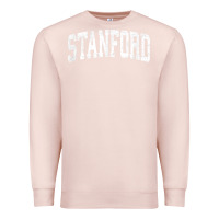 Pale Pink stanford california ca vintage athletic sports design t shirt Premium Sweatshirt - DesignPulse