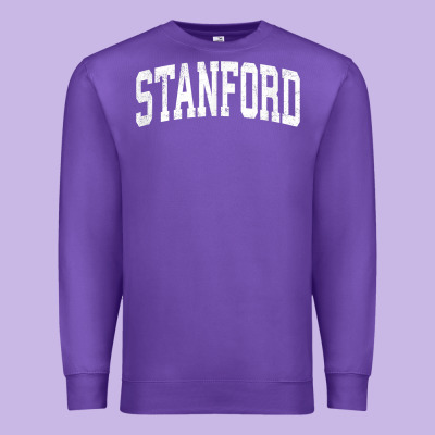 Stanford California Ca Vintage Athletic Sports Design T Shirt Premium Sweatshirt Designed By Designpulse