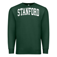Sports Green stanford california ca vintage athletic sports design t shirt Premium Sweatshirt - DesignPulse