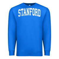 True Royal stanford california ca vintage athletic sports design t shirt Premium Sweatshirt - DesignPulse