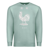 Seafoam FFF Two Stars Premium Sweatshirt - DesignPulse